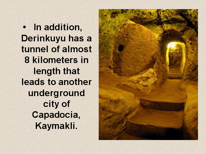 Underground City Derinkuyu 13