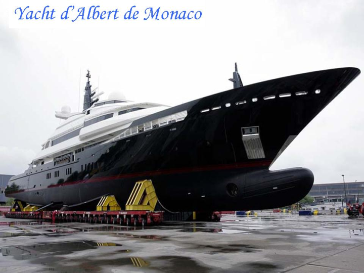 Yacht of Albert of Monaco 1